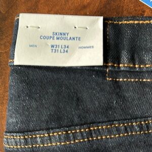 NWT H&M Men's Black Stretch Jeans